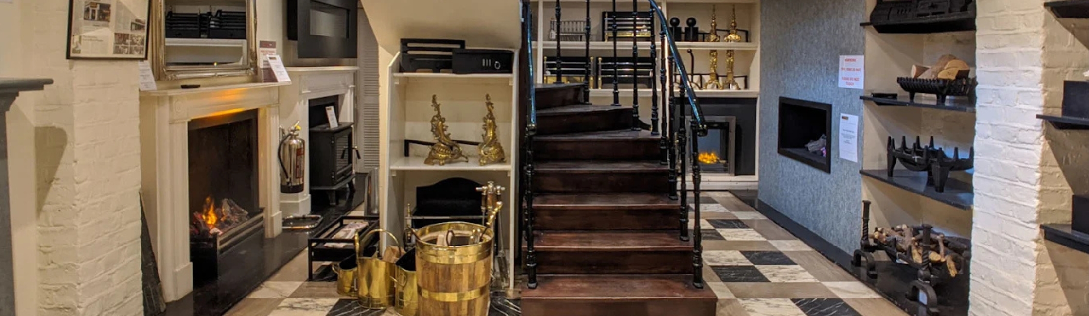 Real Flame Gas Fires London Showroom 2